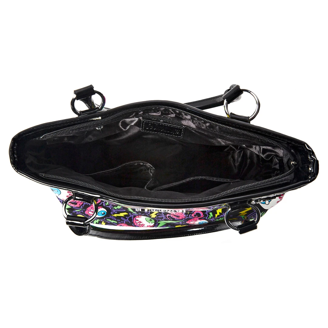 SOURPUSS ELECTRIC EYEBALLS SHOULDER BAG 8 SOURPUSS ELECTRIC EYEBALLS SHOULDER BAG