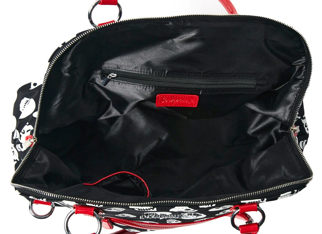 SOURPUSS LUST FOR SKULLS TRAVEL BAG Shop Sourpuss 8 SOURPUSS LUST FOR SKULLS TRAVEL BAG Shop Sourpuss