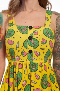SOURPUSS SPOOKY MELONS GAUZY DRESS What's New 15 SOURPUSS SPOOKY MELONS GAUZY DRESS What's New