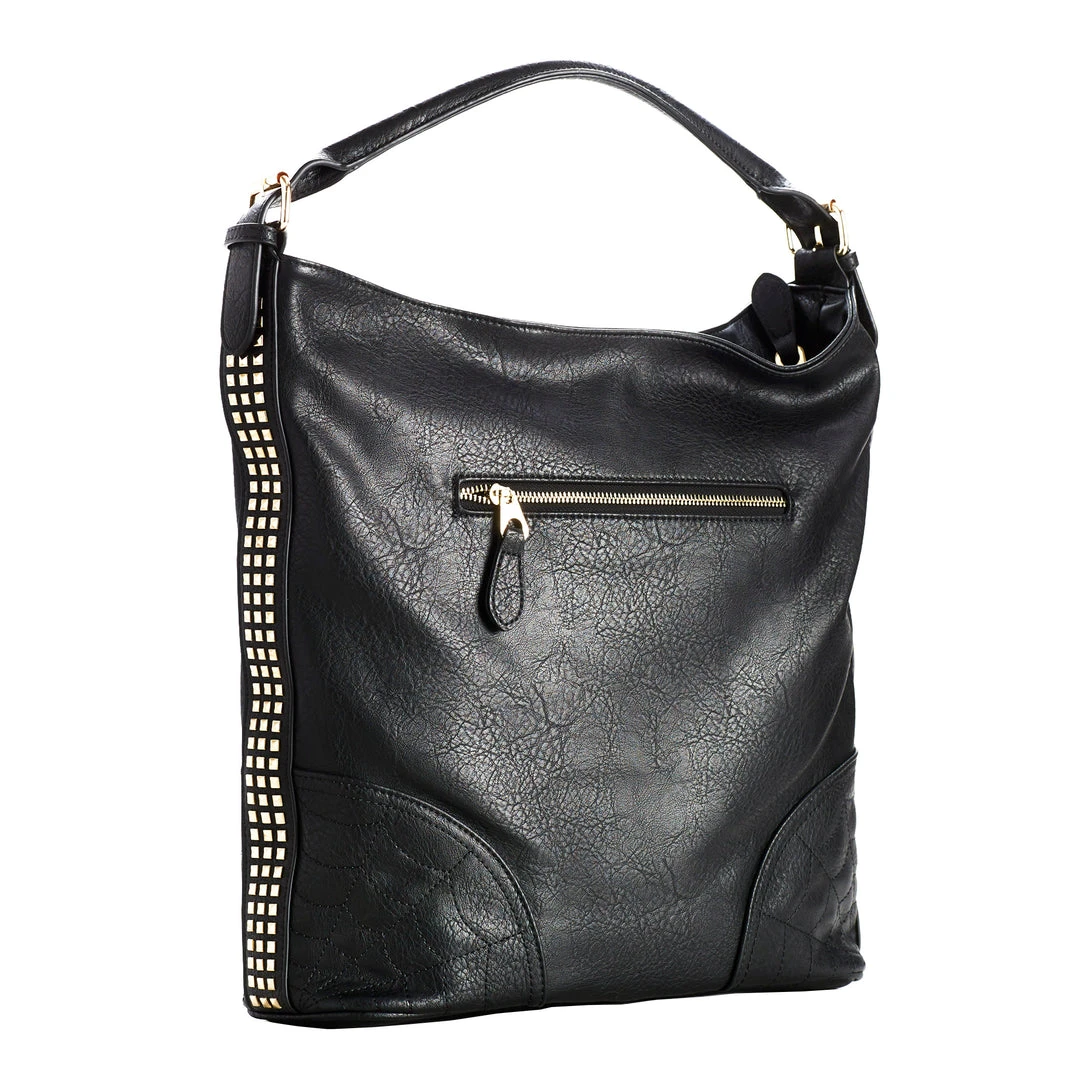 Shop Sourpuss SOURPUSS STUDS & WEB HOBO PURSE 7 Shop Sourpuss SOURPUSS STUDS & WEB HOBO PURSE
