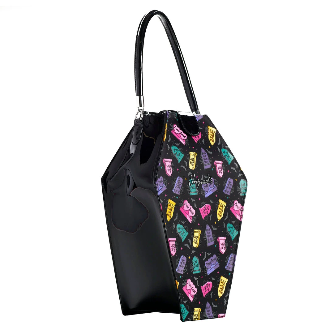 SOURPUSS RUDE TOMBS COFFIN PURSE 7 SOURPUSS RUDE TOMBS COFFIN PURSE