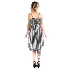 SOURPUSS STRIPED HI-LO DOLLY DRESS