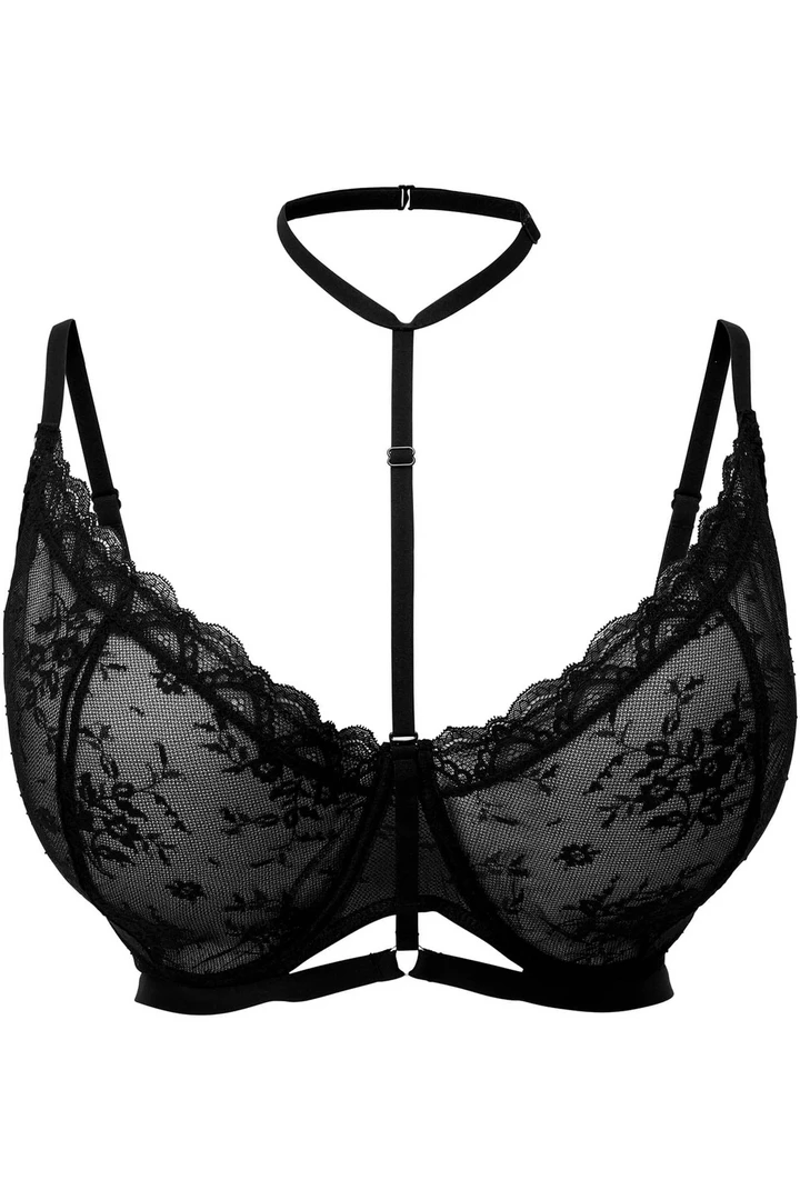 KILLSTAR SHEER EVIL BRA BLACK 5 KILLSTAR SHEER EVIL BRA BLACK