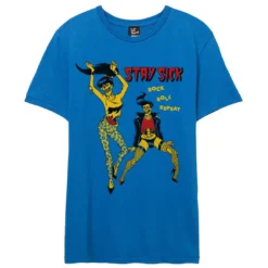 ROCK ROLL REPEAT STAY SICK T SHIRT