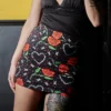 What's New SOURPUSS BARBED WIRE LOVE MINI SKIRT