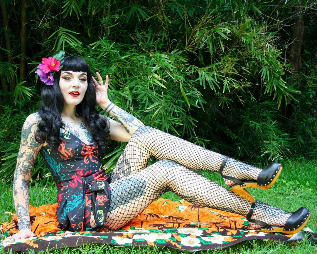 SOURPUSS UNDER THE SEA SARONG PLAYSUIT 7 SOURPUSS UNDER THE SEA SARONG PLAYSUIT