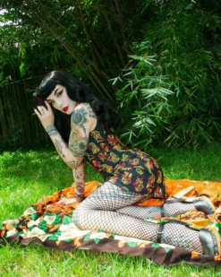 SOURPUSS TINY TIKI SARONG PLAYSUIT What's New