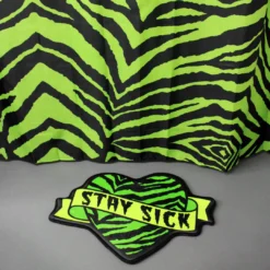 SOURPUSS STAY SICK SHOWER CURTAIN