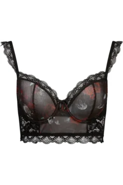 KILLSTAR WILD ROSE MESH BRA What's New