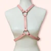 Funk Plus Accessories VEGAN Y HARNESS WITH O RINGS PINK
