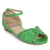 Bettie Page Shoes What's New BETTIE PAGE AGNES SANDALS GREEN 2 Bettie Page Shoes What's New BETTIE PAGE AGNES SANDALS GREEN