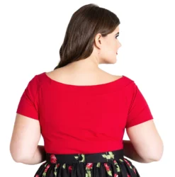 Shop Sour+Plus HELL BUNNY ALEX TOP RED 5 Shop Sour+Plus HELL BUNNY ALEX TOP RED