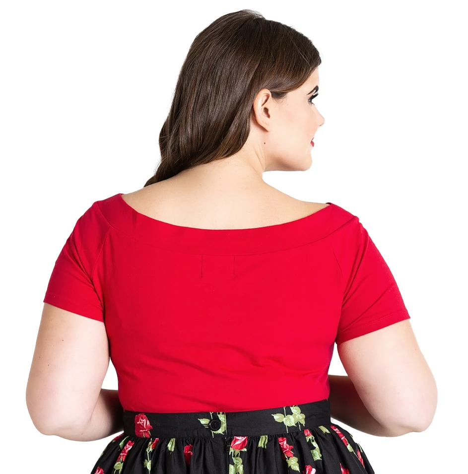 Shop Sour+Plus HELL BUNNY ALEX TOP RED 4 Shop Sour+Plus HELL BUNNY ALEX TOP RED