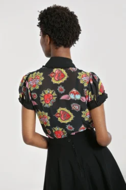 Shop Sour+Plus HELL BUNNY AMIAS BLOUSE 8 Shop Sour+Plus HELL BUNNY AMIAS BLOUSE