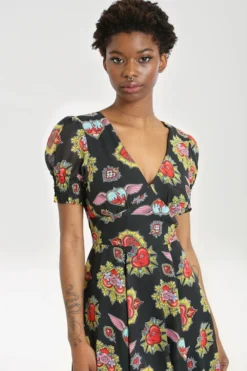 Shop Sour+Plus HELL BUNNY AMIAS MID DRESS