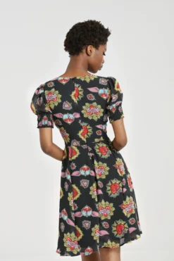 Shop Sour+Plus HELL BUNNY AMIAS MID DRESS 10 Shop Sour+Plus HELL BUNNY AMIAS MID DRESS