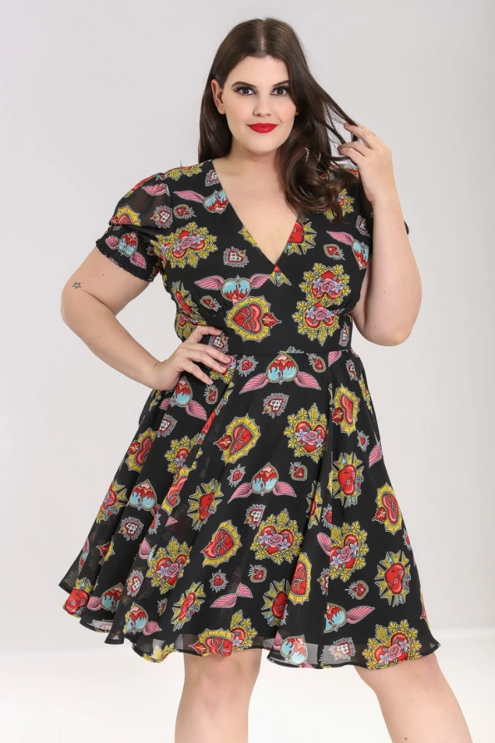 Shop Sour+Plus HELL BUNNY AMIAS MID DRESS 7 Shop Sour+Plus HELL BUNNY AMIAS MID DRESS