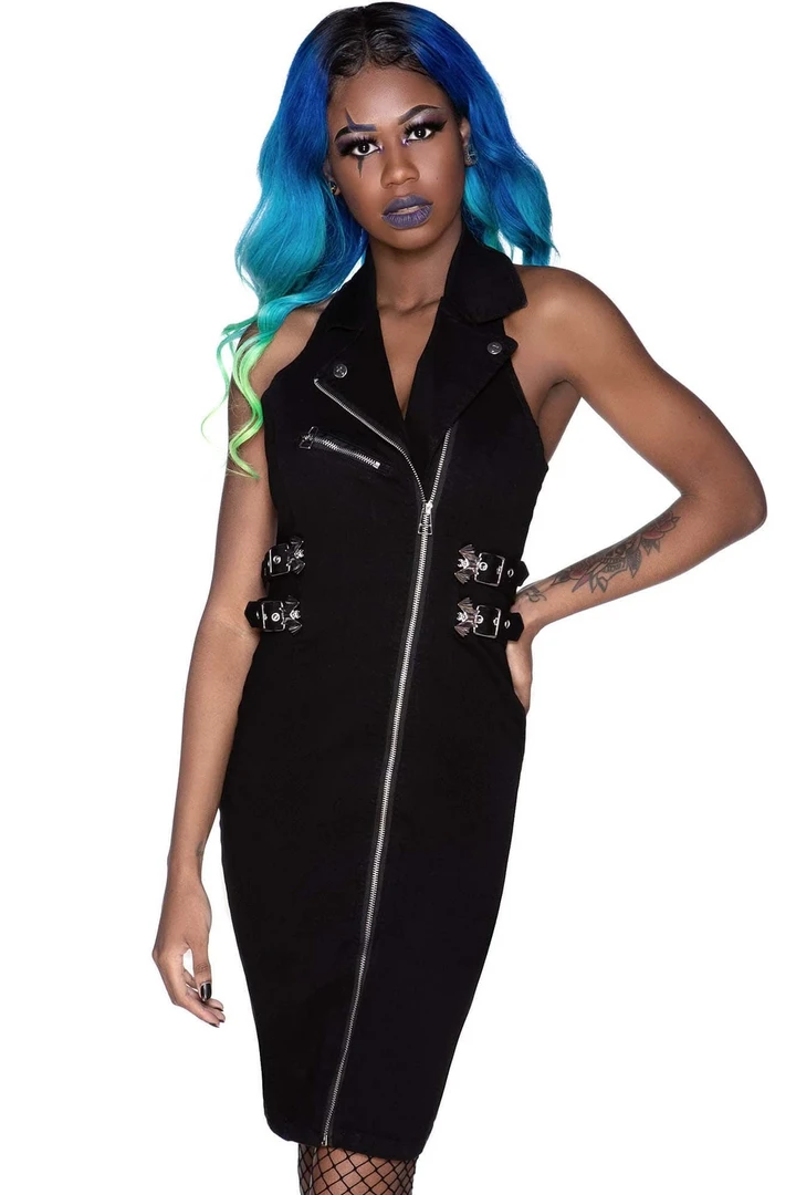 KILLSTAR ANTI-CLUB MOTO DRESS Shop Sour+Plus 6 KILLSTAR ANTI-CLUB MOTO DRESS Shop Sour+Plus