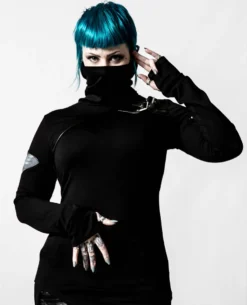 KILLSTAR ARCH ANGELZ MASKED TOP