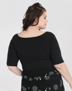 Shop Sour+Plus HELL BUNNY AVA TOP BLACK 11 Shop Sour+Plus HELL BUNNY AVA TOP BLACK