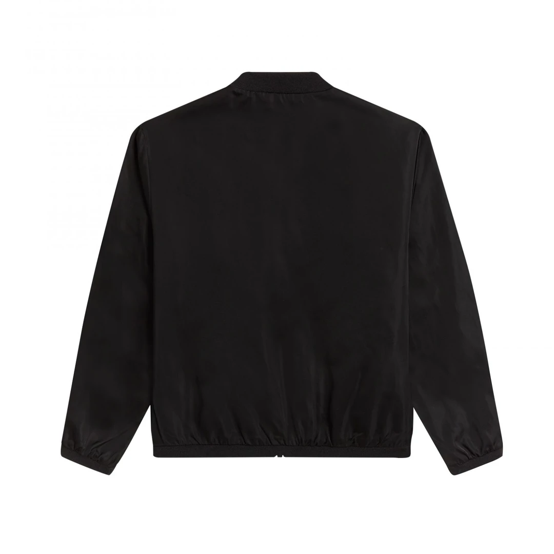 FRED PERRY AMY WINEHOUSE SATIN BOMBER JACKET BLACK What's New 5 FRED PERRY AMY WINEHOUSE SATIN BOMBER JACKET BLACK What's New