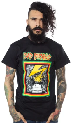 Graphic Tees I'm With The Band BAD BRAINS CAPITOL T SHIRT