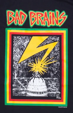 Graphic Tees I'm With The Band BAD BRAINS CAPITOL T SHIRT