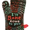 Blue Q BAKE LOVE TO YOU OVEN MITT