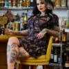 SOURPUSS BON VOYAGE ROSIE DRESS