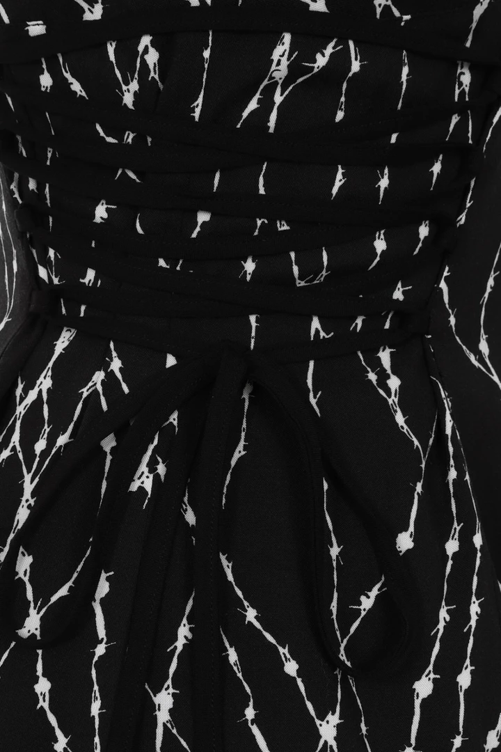 HELL BUNNY BARBED WIRE MINI DRESS 7 HELL BUNNY BARBED WIRE MINI DRESS