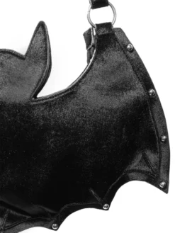 Shop Sourpuss SOURPUSS STUDDED BAT BAG