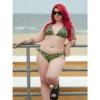 What's New SOURPUSS BATTY LEOPARD SCRUNCH BIKINI