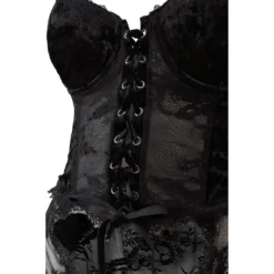 KILLSTAR BE VEILED LACE BASQUE