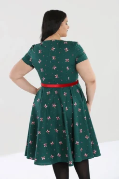 HELL BUNNY BETH 50'S DRESS GREEN Apparel 10 HELL BUNNY BETH 50'S DRESS GREEN Apparel