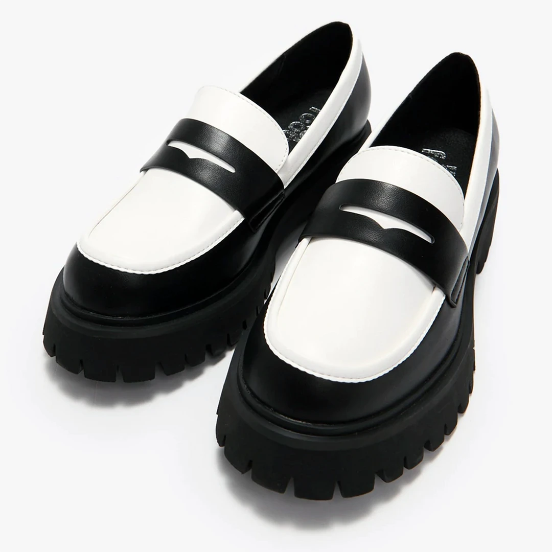 Koi Footwear KOI BIRCH MONOCHROME LOAFERS BLK/WHT What's New 3 Koi Footwear KOI BIRCH MONOCHROME LOAFERS BLK/WHT What's New