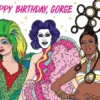 None HAPPY BIRTHDAY, GORGE GREETING CARD