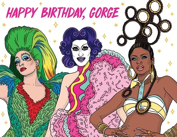 None HAPPY BIRTHDAY, GORGE GREETING CARD 3 None HAPPY BIRTHDAY, GORGE GREETING CARD