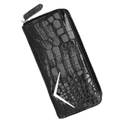 LIQUORBRAND CROCODILE WALLET BLACK Accessories
