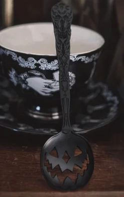 Back In Stock LIVELY GHOSTS HAUNTED HALLOWS TEA SPOON BLACK 9 Back In Stock LIVELY GHOSTS HAUNTED HALLOWS TEA SPOON BLACK