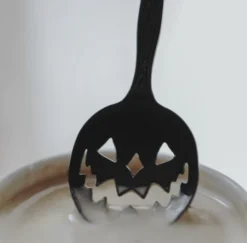 Back In Stock LIVELY GHOSTS HAUNTED HALLOWS TEA SPOON BLACK