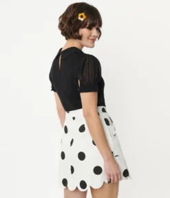 SMAK PARLOUR BLACK KNIT TOP W/ CHIFFON CONTRAST 9 SMAK PARLOUR BLACK KNIT TOP W/ CHIFFON CONTRAST