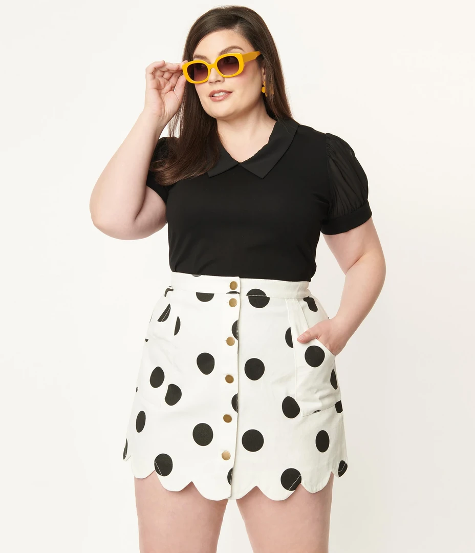 SMAK PARLOUR BLACK KNIT TOP W/ CHIFFON CONTRAST 7 SMAK PARLOUR BLACK KNIT TOP W/ CHIFFON CONTRAST