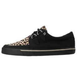 Footwear T.U.K. BLACK & LEOPARD VEGAN VLK SNEAKER 10 Footwear T.U.K. BLACK & LEOPARD VEGAN VLK SNEAKER