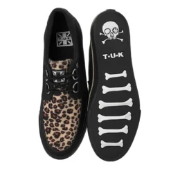 Footwear T.U.K. BLACK & LEOPARD VEGAN VLK SNEAKER 11 Footwear T.U.K. BLACK & LEOPARD VEGAN VLK SNEAKER