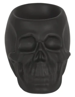 None Back In Stock BLACK SKULL OIL BURNER