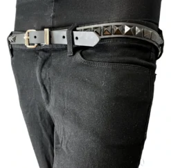 Funk Plus SINGLE ROW BLACK PYRAMID STUD BELT Shop Sour+Plus 7 Funk Plus SINGLE ROW BLACK PYRAMID STUD BELT Shop Sour+Plus