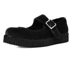 T.U.K. VELVET VIVA II MARY JANE BLACK Footwear