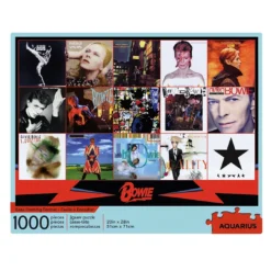 None DAVID BOWIE ALBUMS 1,000 PIECE PUZZLE I'm With The Band