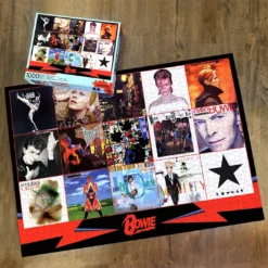 None DAVID BOWIE ALBUMS 1,000 PIECE PUZZLE I'm With The Band