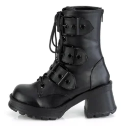 Footwear DEMONIA BRATTY LACE UP ANKLE BOOTS